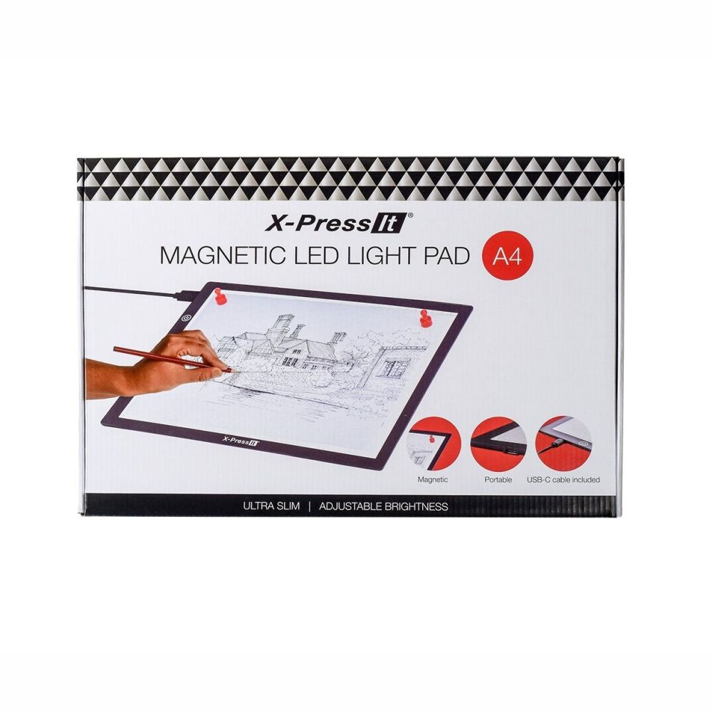 X-Press It Magnetic LED Light Pad A4