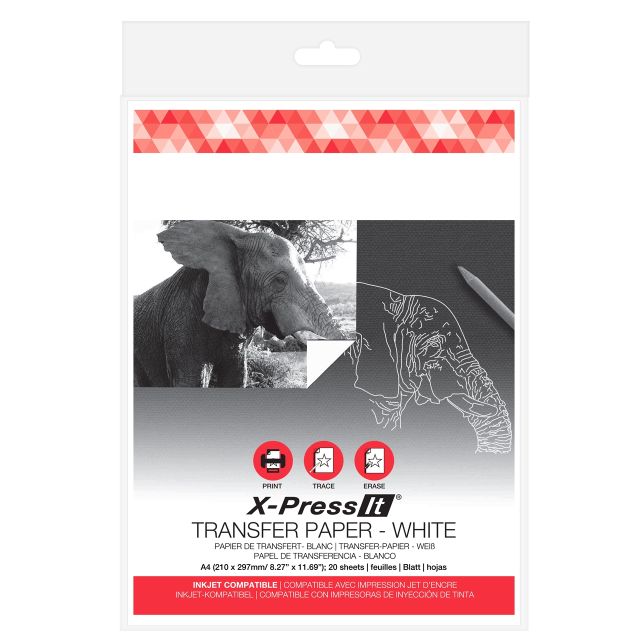 X-Press It Transfer Paper White A4