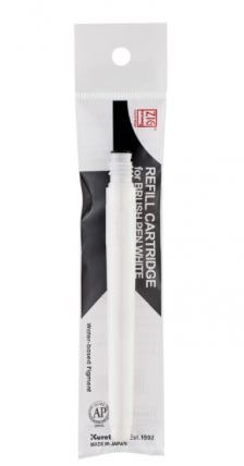 ZIG Cartoonist Refill Cartridge White