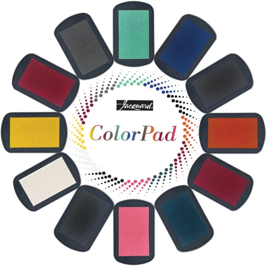 JACQUARD COLORPAD PIGMENT INK PADS