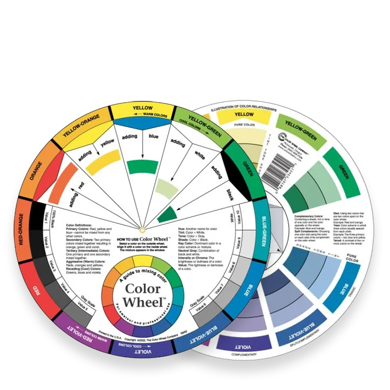 COLOR WHEEL CO. COLOUR WHEELS