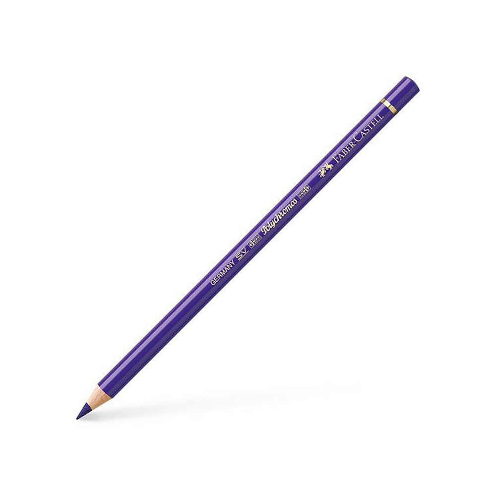 Faber Castell Polychromos Coloured Pencil Blue Violet 137