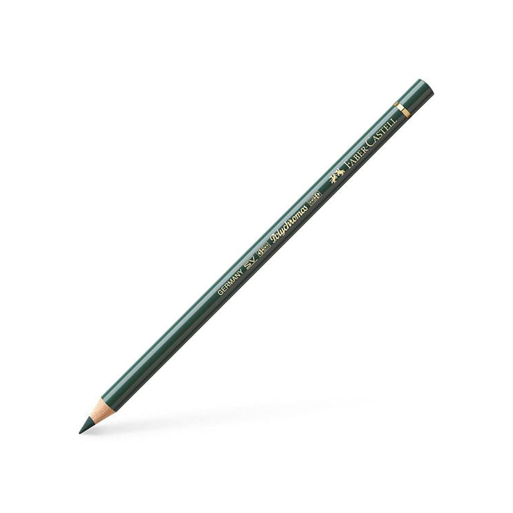 Faber Castell Polychromos Coloured Pencil Juniper Green 165