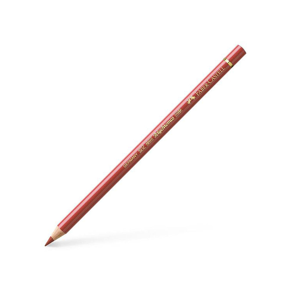 FABER CASTELL POLYCHROMOS COLOURED PENCIL VENETIAN RED 190