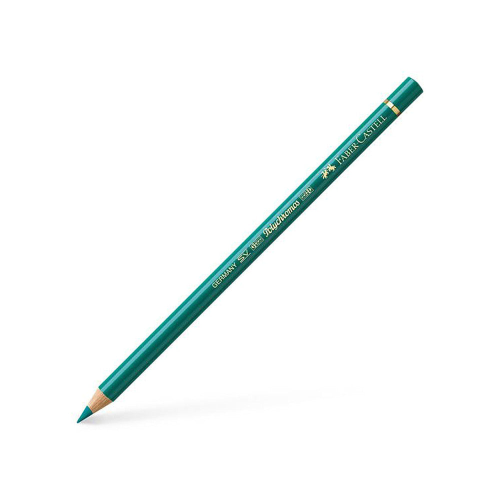 Faber Castell Polychromos Coloured Pencil Oxide Green Fiery 276