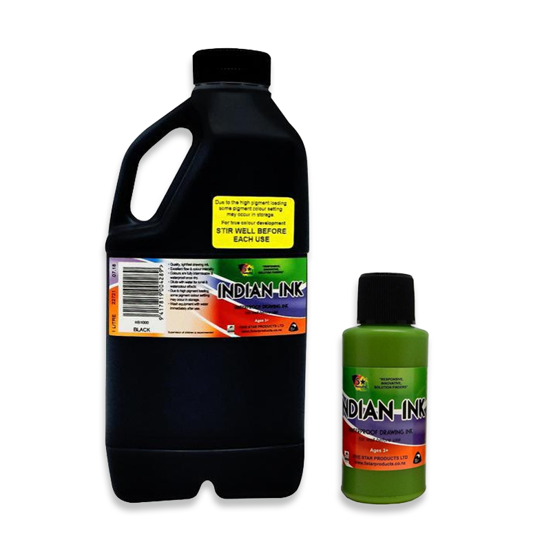 FIVE STAR INDIAN INKS