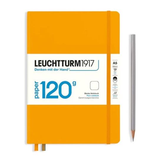 Leuchtturm1917 Notebook 120gsm Rising Sun Plain A5