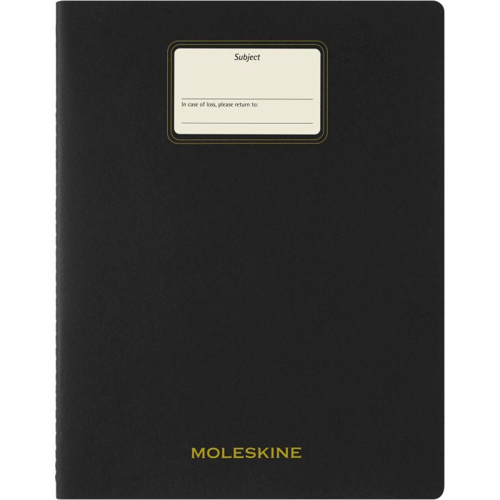 Moleskine Cahier Student Journal Black Ruled