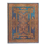 Paperblanks Hardcover Lined Notebook Blue Luxe Ultra