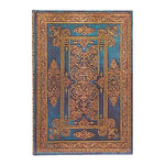 Paperblanks Hardcover Lined Notebook Blue Luxe Midi
