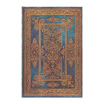 Paperblanks Hardcover Lined Notebook Blue Luxe Mini