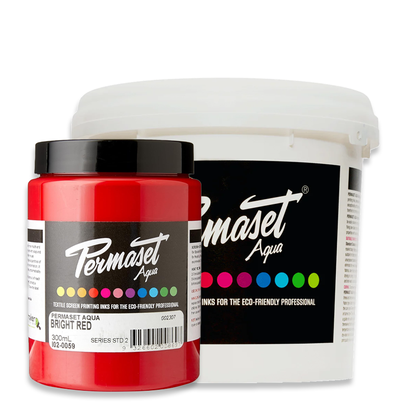 PERMASET AQUA SCREEN PRINTING INKS