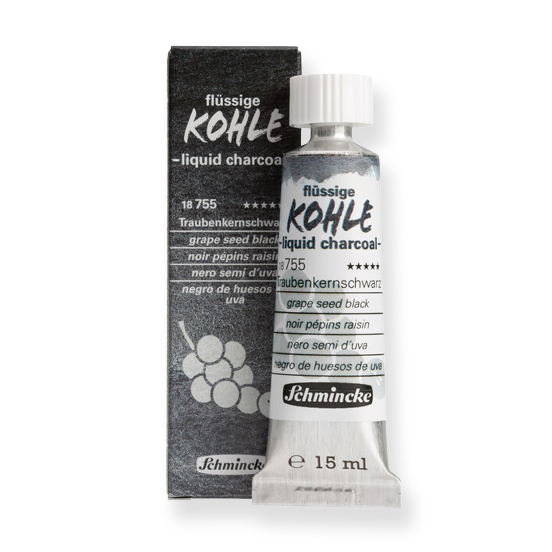 SCHMINCKE LIQUID CHARCOAL PAINT