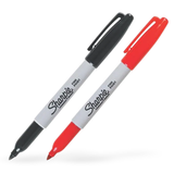 SHARPIE FINE TIP PERMANENT MARKERS