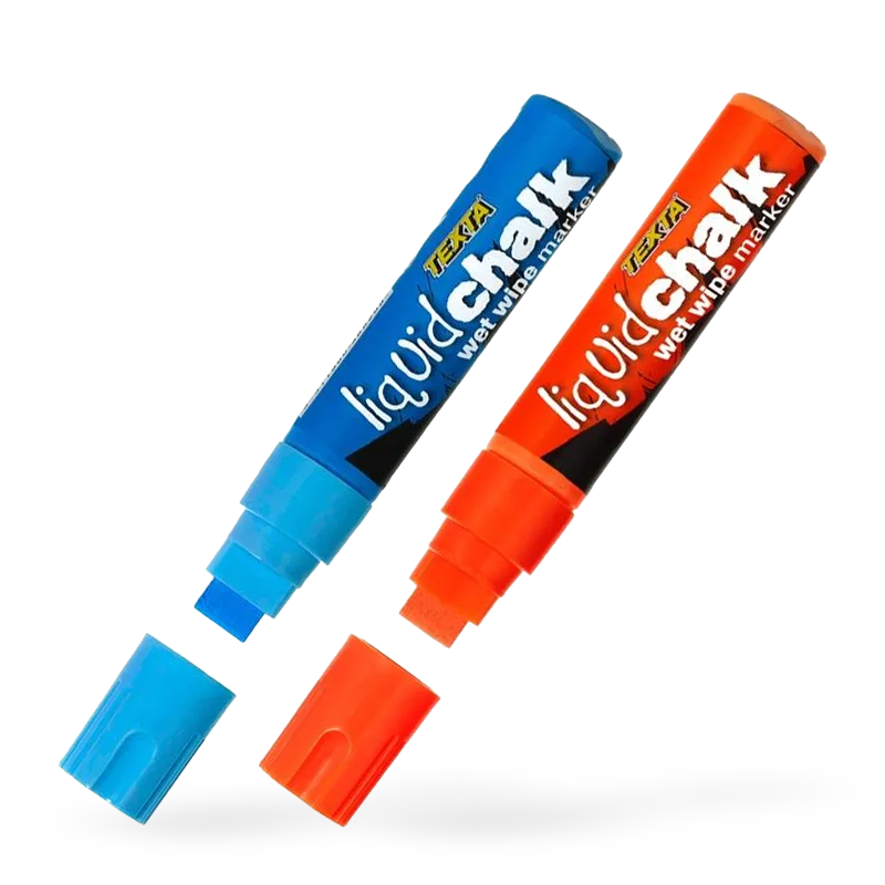 TEXTA LIQUID CHALK WET WIPE MARKERS
